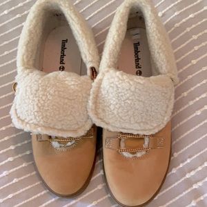Women's Timberland Fleece Fold Down Boot size 9